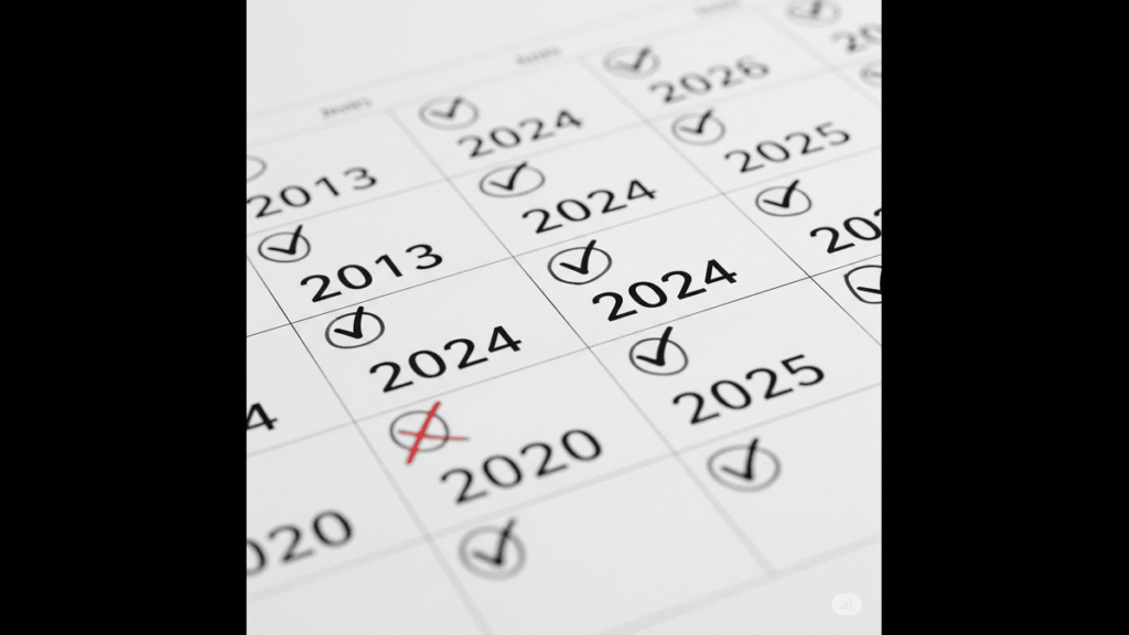 Solve PYQs — Repetition is real! Previous years marked for paper practice