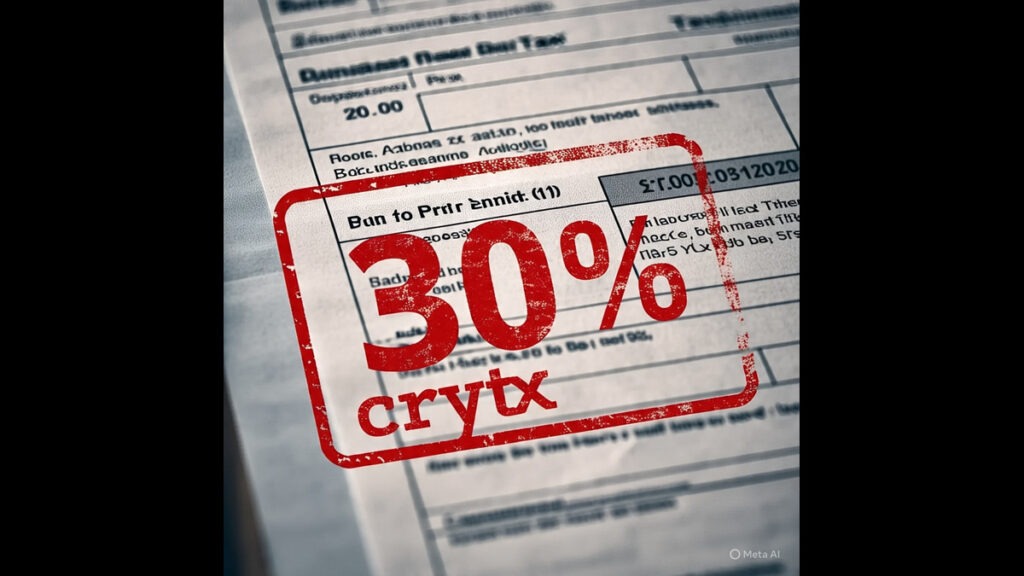 India’s 30% Tax Rule on Cryptocurrency Profits "India's tax on crypto profits"