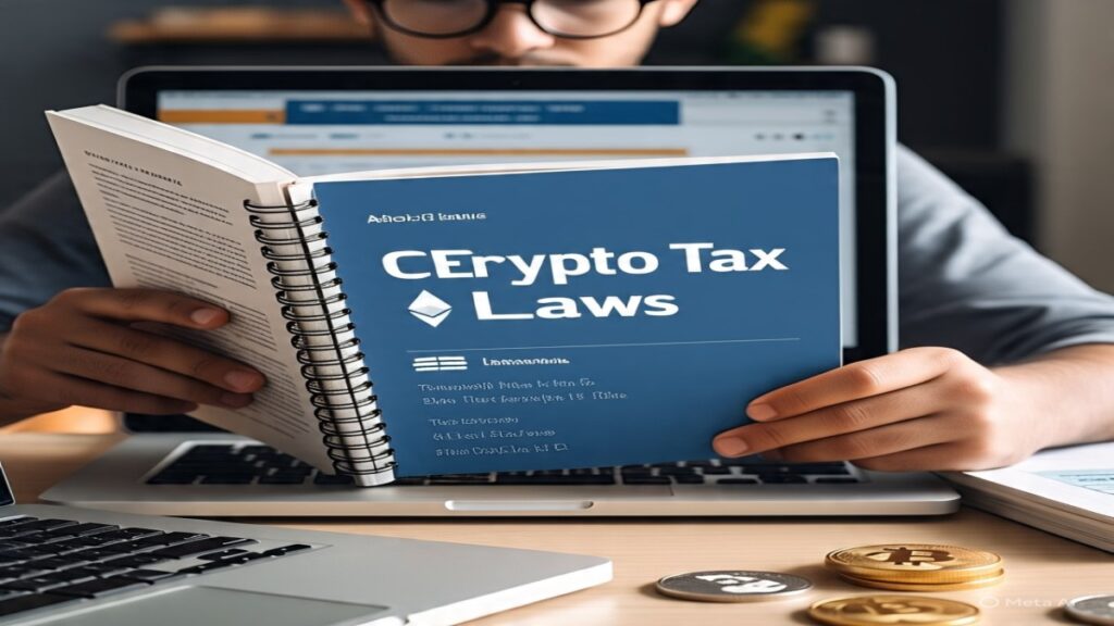 Commerce Student Learning About Crypto Taxation "Commerce student learning crypto tax"