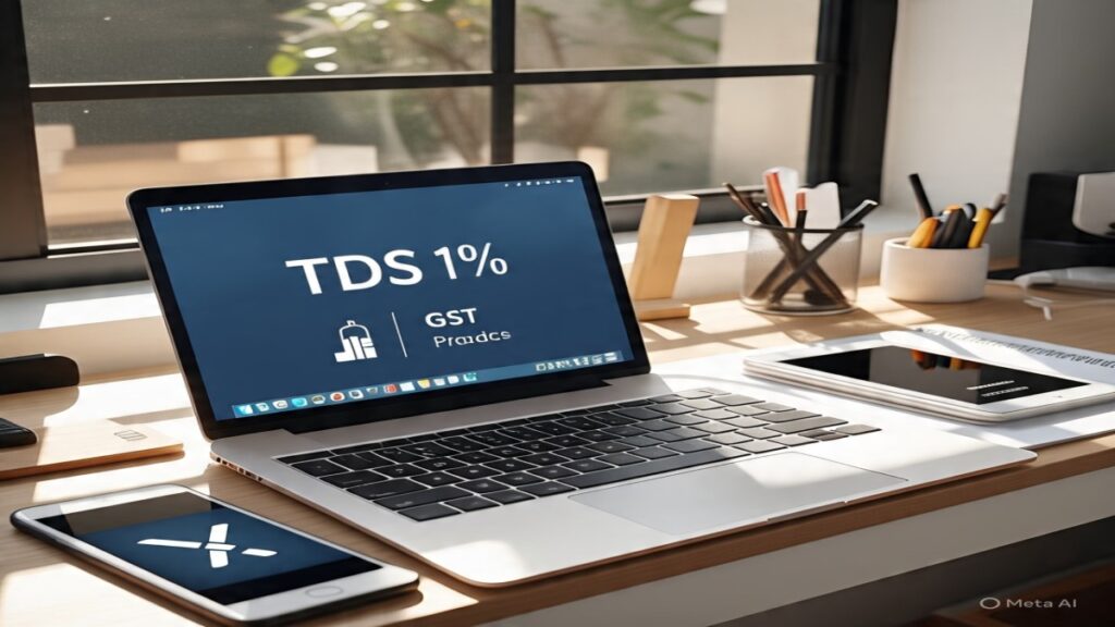 TDS and GST Applied on Digital Transactions "Tax rules for digital and e-commerce platforms in India"