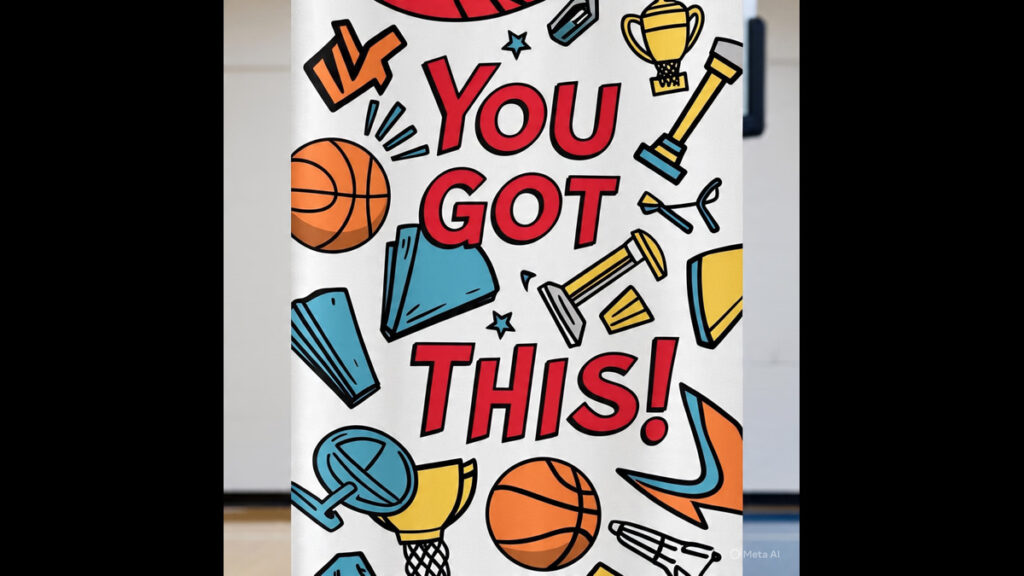 Stay consistent. Stay confident. You got this! Motivated student studying with focus and a “You Got This!” message.