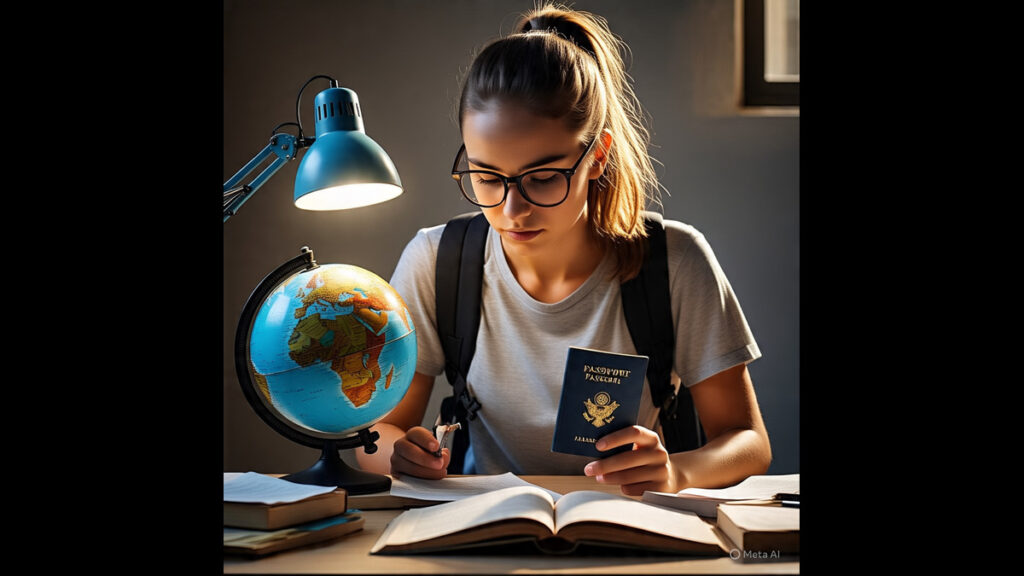 International Taxation for Students Abroad Student studying abroad facing international taxatio