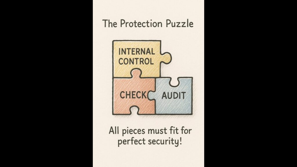 "The Protection Puzzle" Internal control-check-audit interdependence