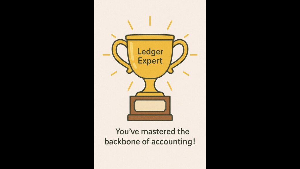 Golden trophy labeled "Ledger Expert"